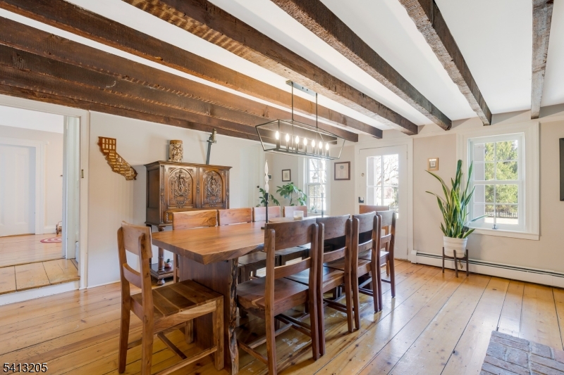 962 Old York Road Neshanic Station, NJ 08853 - Photo 10 of 33 a dining room with furniture window wooden floor