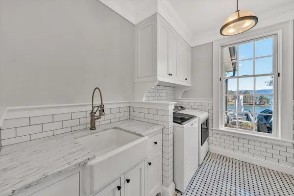 a picture of a room with a white wall