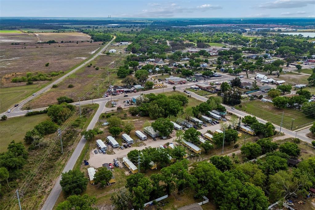 610 Railroad Street Wimauma, FL 33598 - Photo 29 of 34 an aerial view of a city