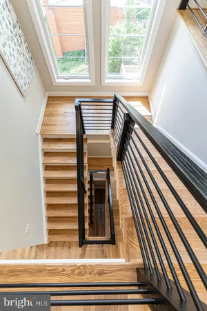 a view of wooden floor