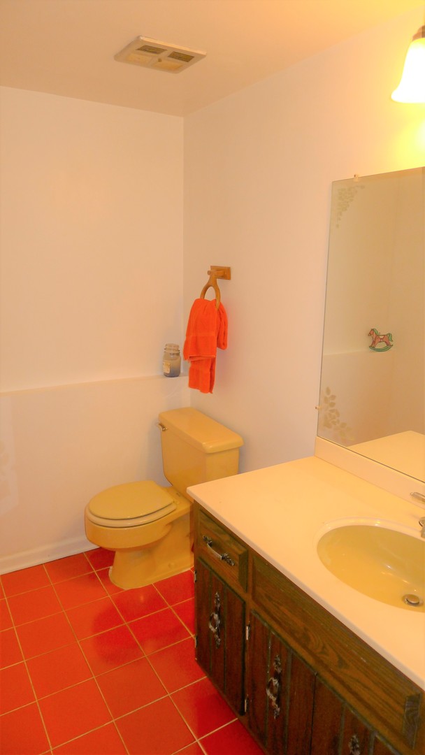 1417 Lawrence Crescent Flossmoor, IL 60422 - Photo 17 of 24 a bathroom with a sink and a toilet