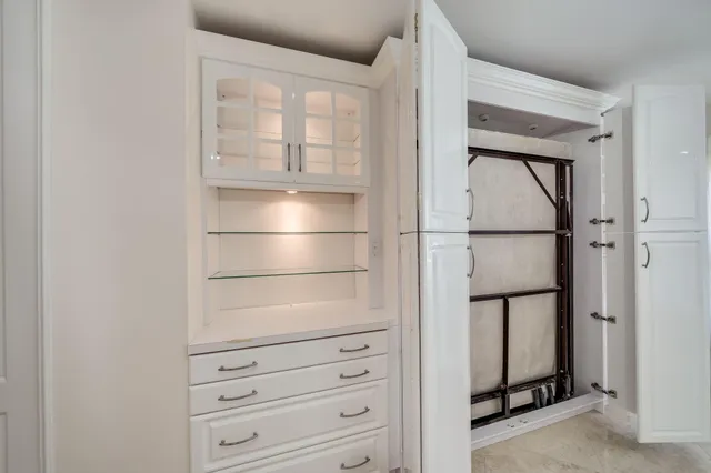 a view of wooden floor