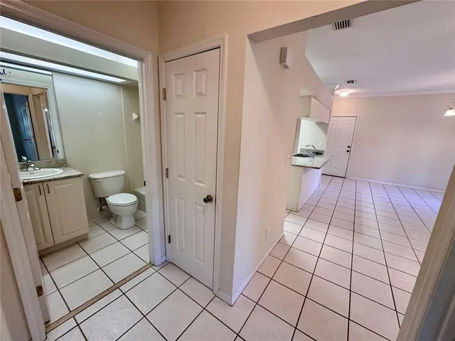 a view of a bathroom