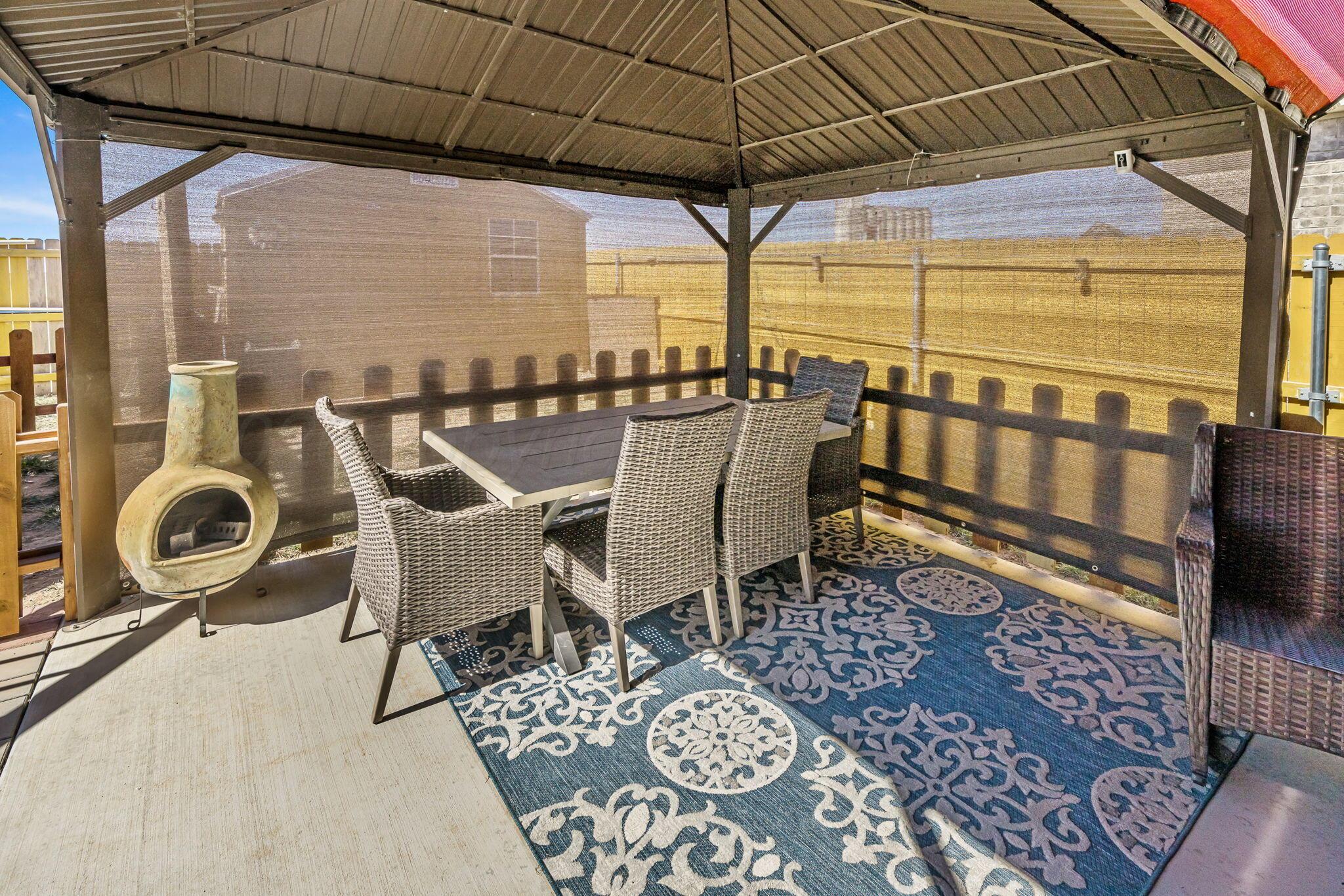 4700 Longbird Street Amarillo, TX 79118 - Photo 17 of 23 a view of a chairs and table in the patio