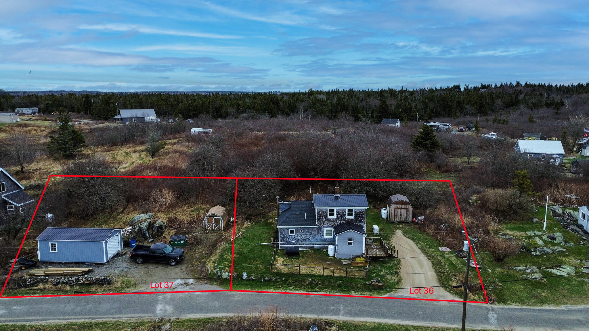 21 Sadler Point Road Jonesport, ME 04649 - Photo 2 of 51 Approximate Property Lines 3