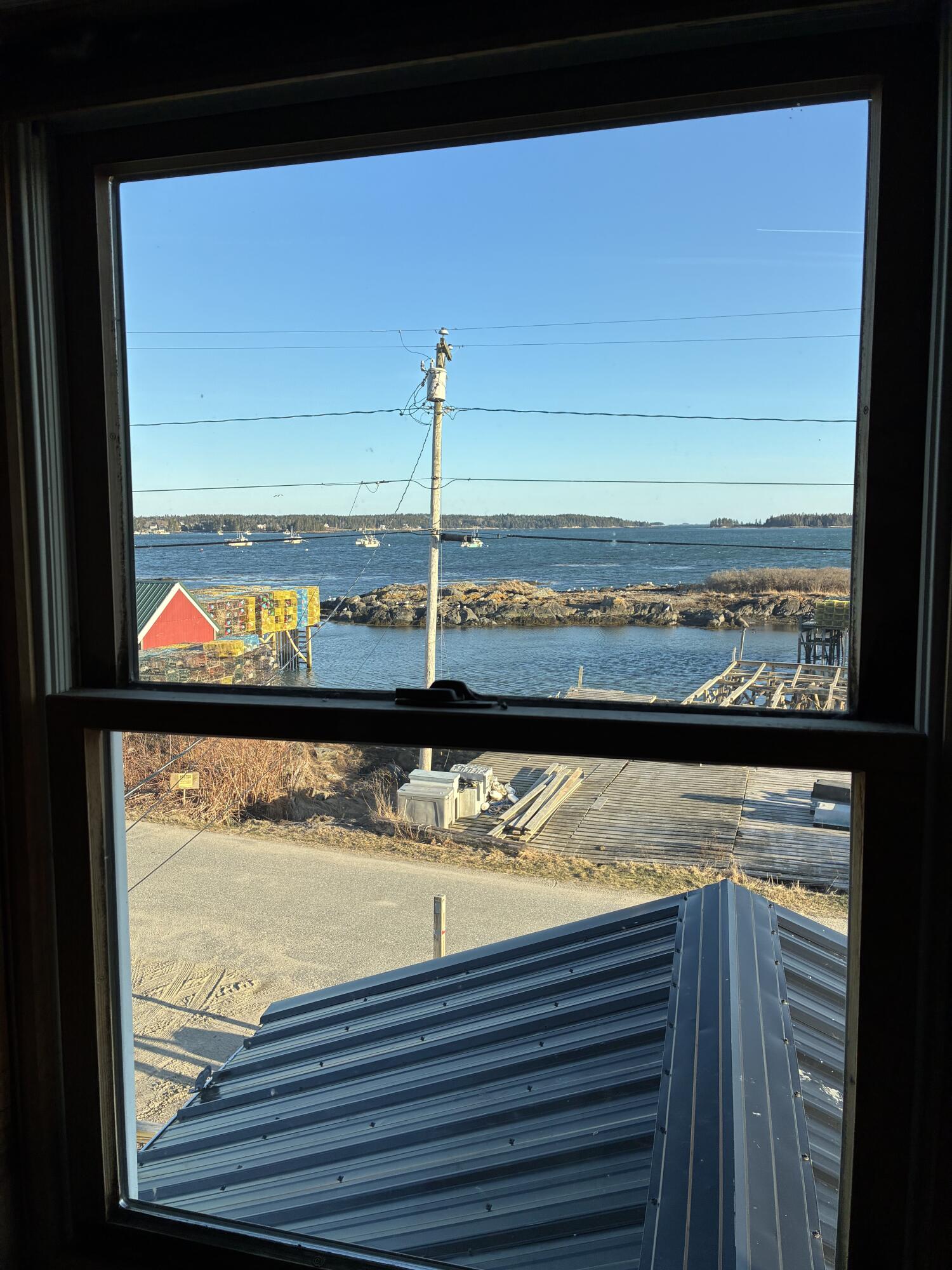 21 Sadler Point Road Jonesport, ME 04649 - Photo 44 of 51 View from Upstairs window