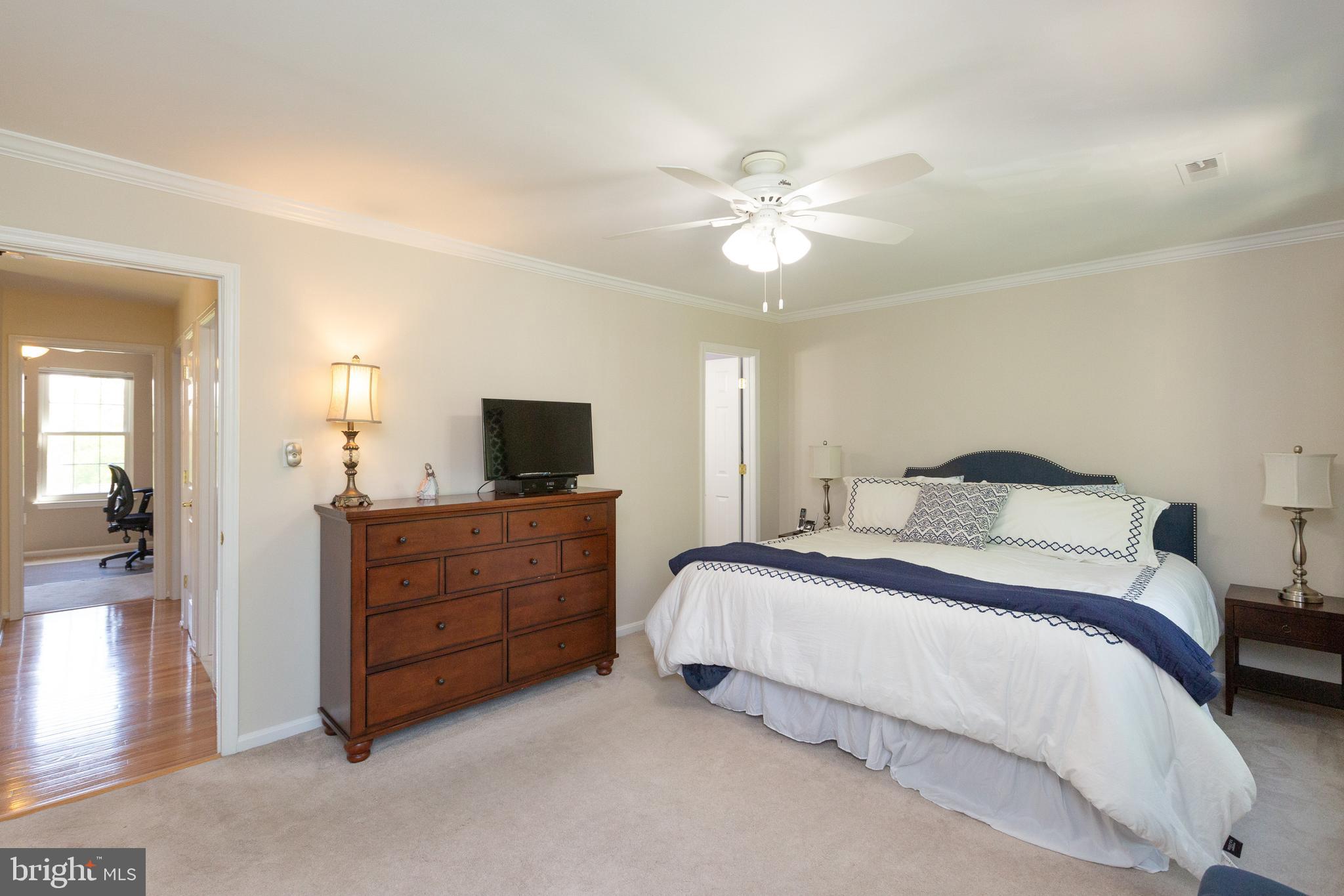 1900 Flowering Tree Terrace Silver Spring, MD 20902 - Photo 21 of 37 Primary Bedroom looking towards bath