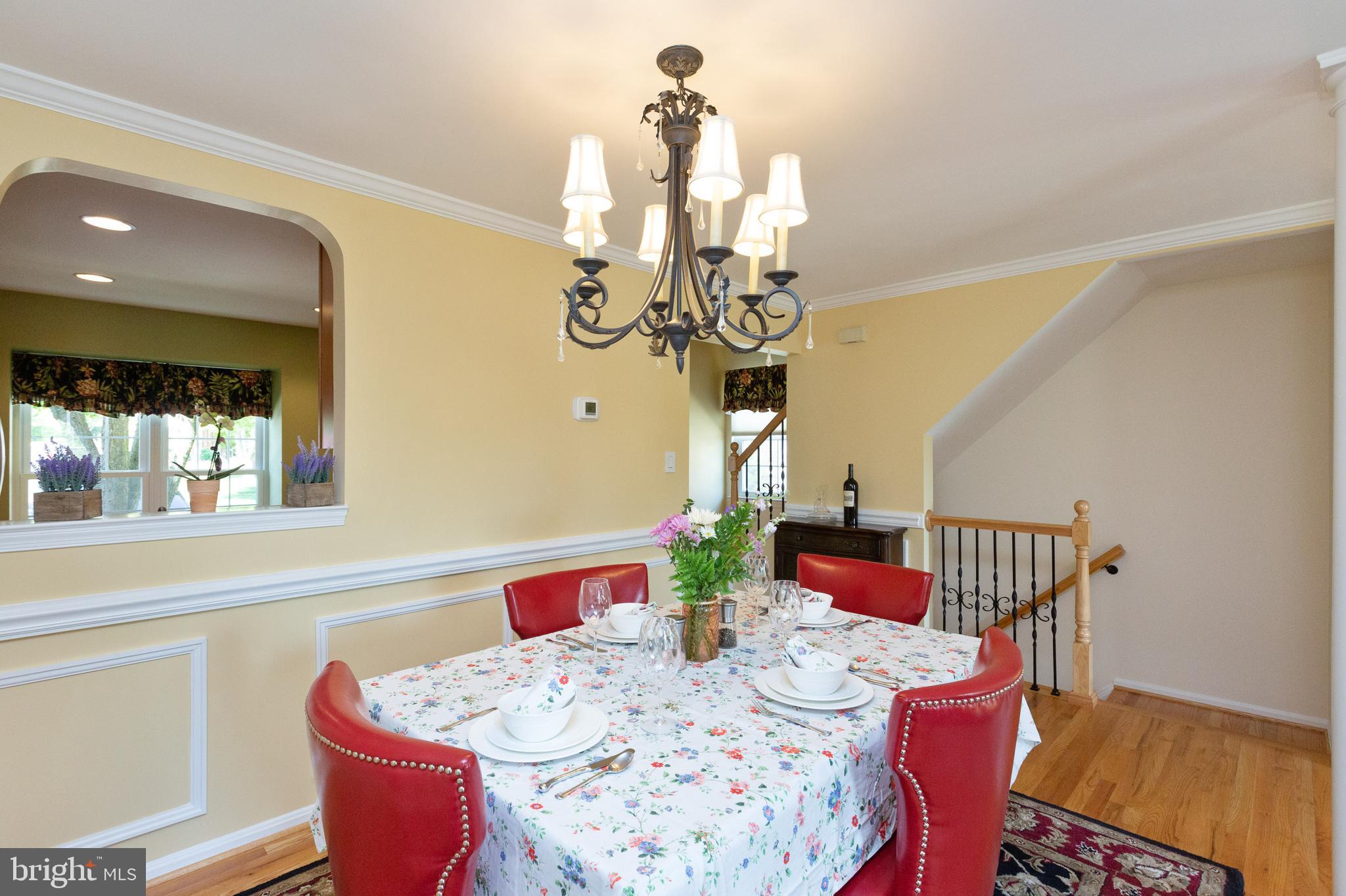 1900 Flowering Tree Terrace Silver Spring, MD 20902 - Photo 4 of 37 Dining room with kitchen see thru