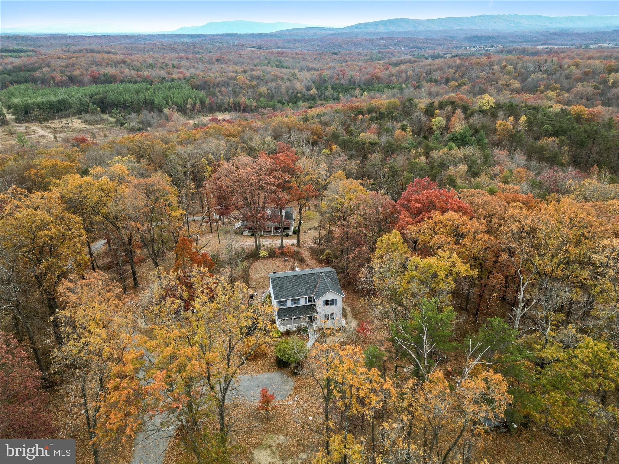 4403 Back Mountain Road Winchester, VA 22602 - Photo 56 of 73 a view of a city with mountain
