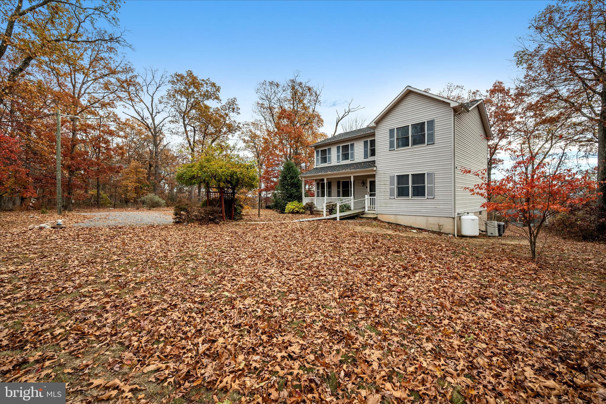 4403 Back Mountain Road Winchester, VA 22602 - Photo 70 of 73 a front view of a house with a yard