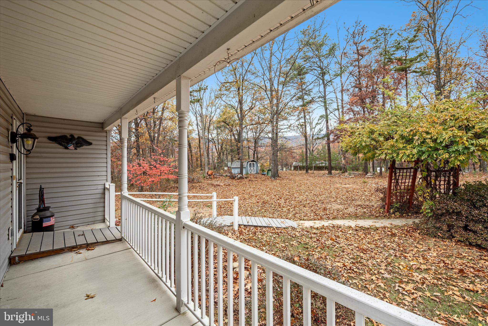 4403 Back Mountain Road Winchester, VA 22602 - Photo 72 of 73 a view of a pathway of a house with a yard