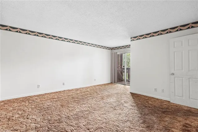 a view of a room with rack on the wall