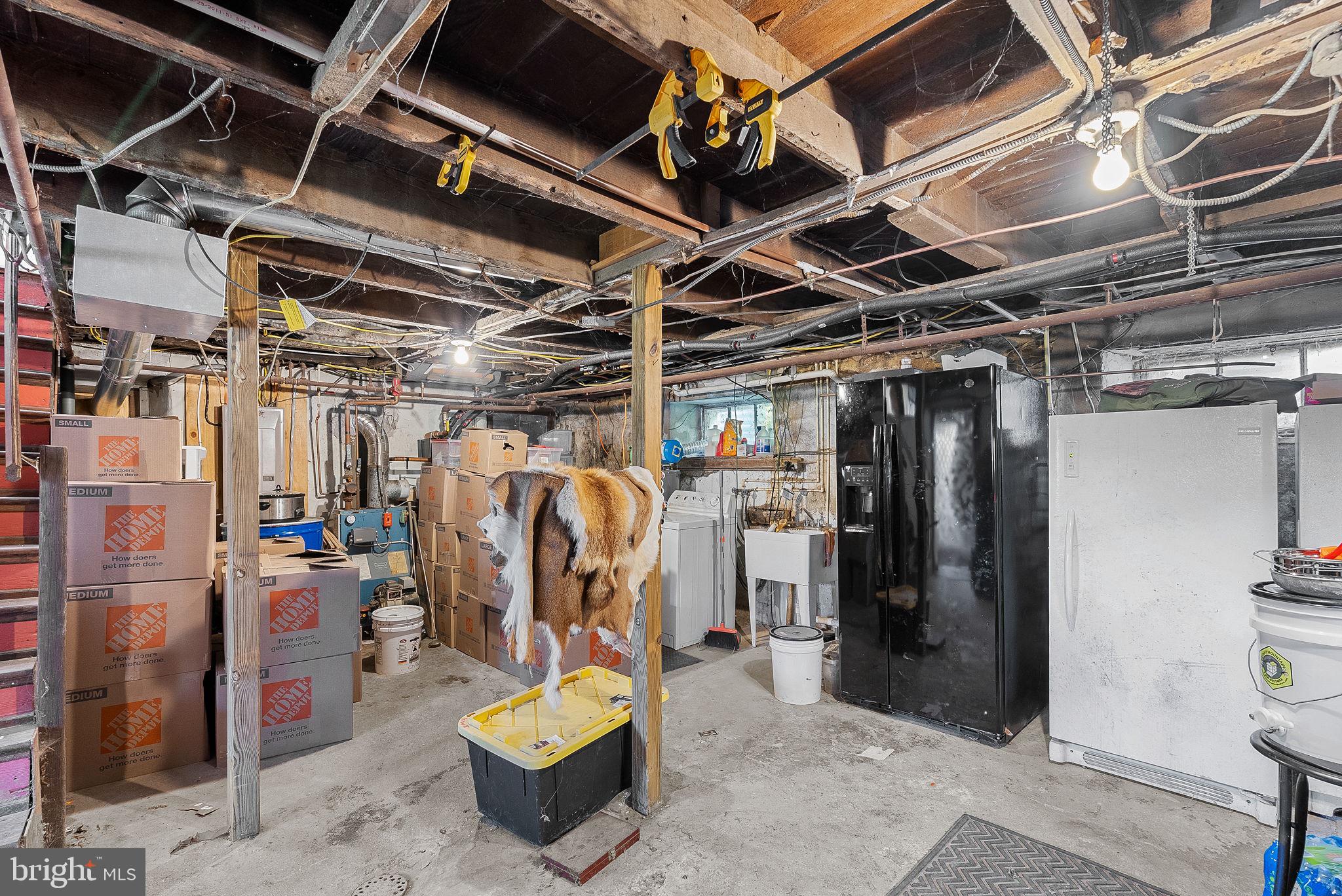 38834 Eudora Lane Hamilton, VA 20158 - Photo 61 of 98 Unfinished basement space under kitchen