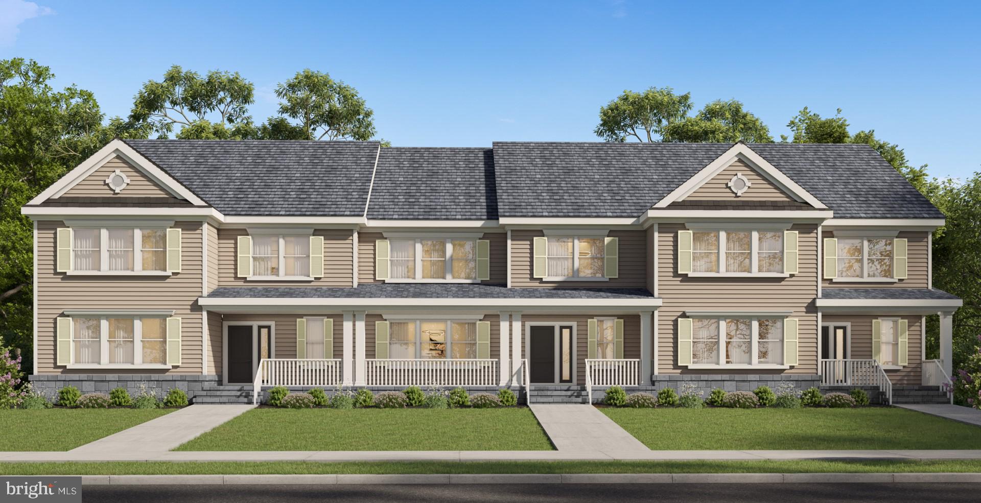 116 Bordentown Crosswicks Road Chesterfield, NJ 08515 - Photo 6 of 7 End Unit Townhome/Exterior Rendering