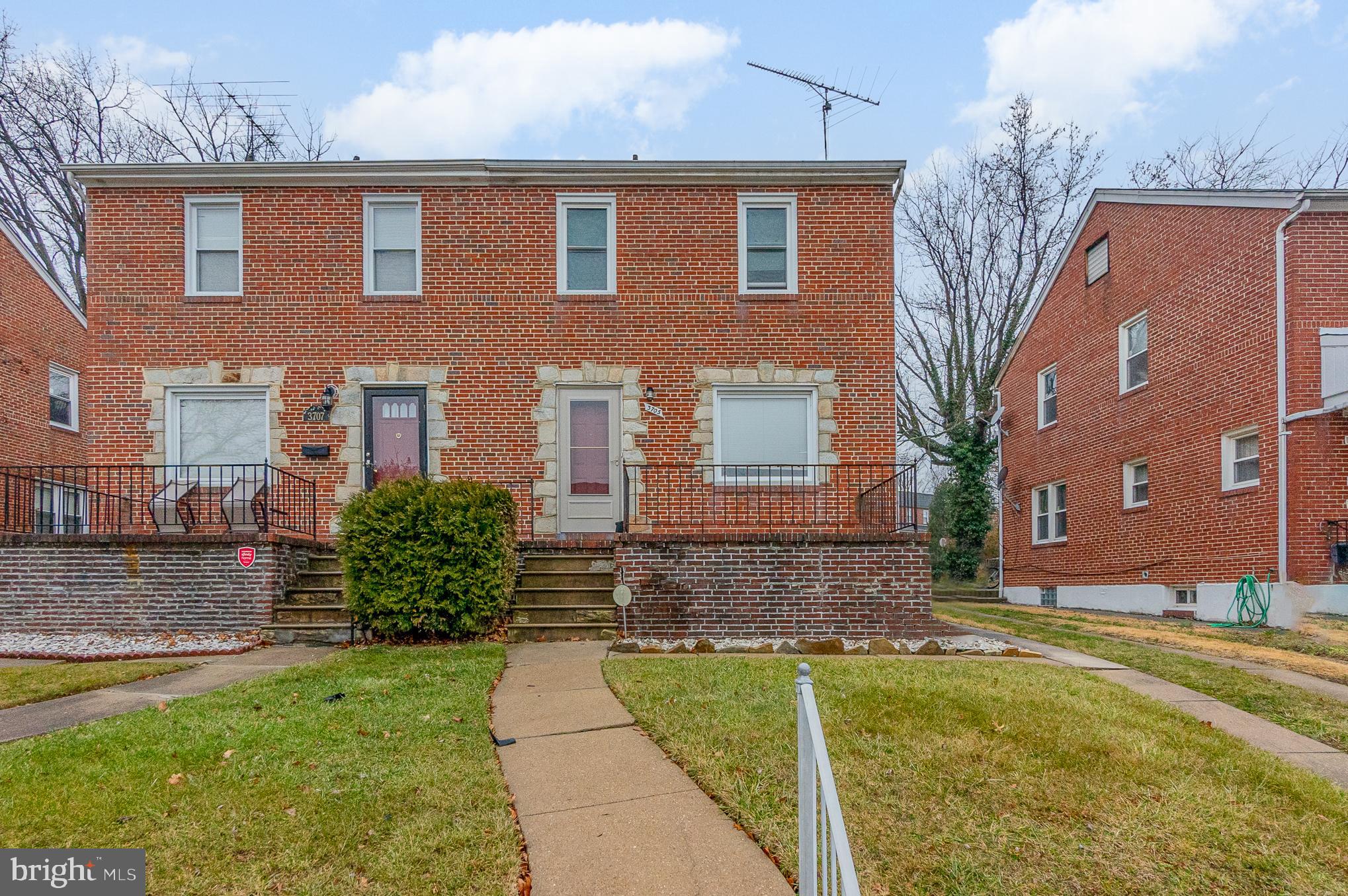 3705 Ridgecroft Road Baltimore, MD 21206 - Photo 1 of 19 All brick duplex 3705 Ridgecroft Rd 21206