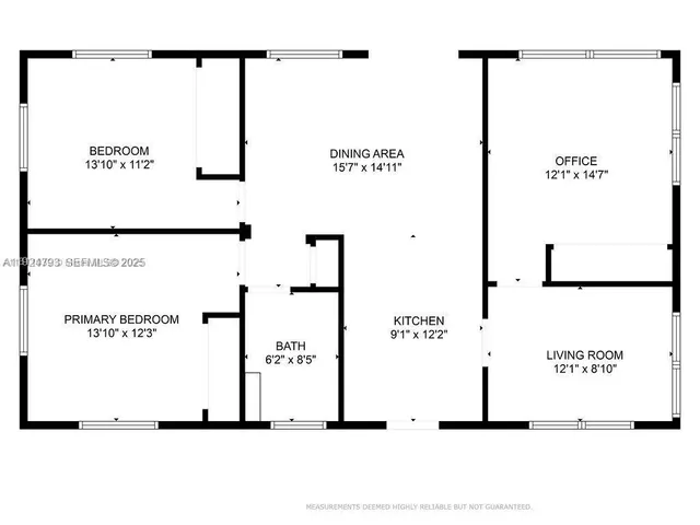 a picture of a floor plan