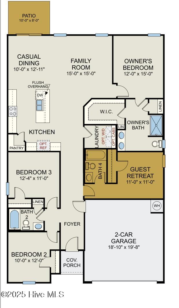 520 Bannermans Mill Road Richlands, NC 28574 - Photo 29 of 29 Floor Plan