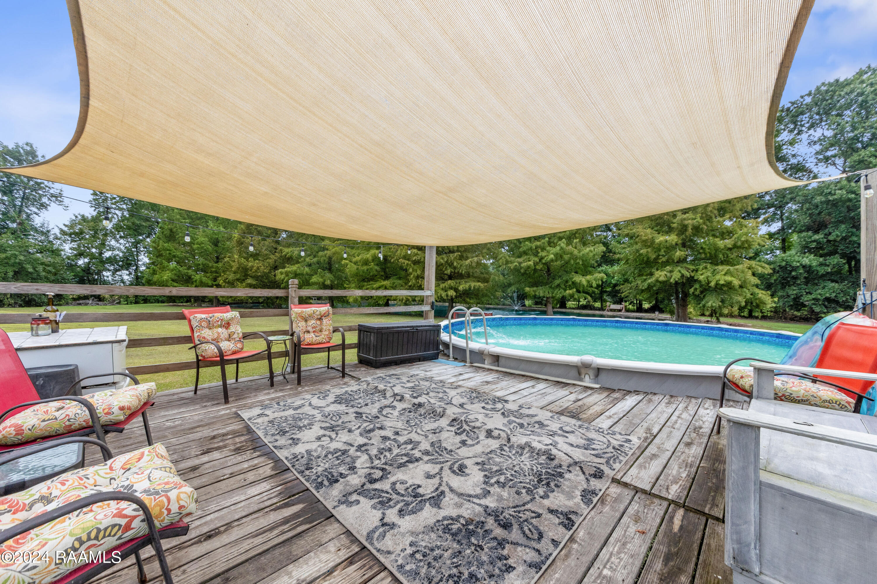 159 Ruth Lane Ville Platte, LA 70586 - Photo 32 of 38 Deck & Pool