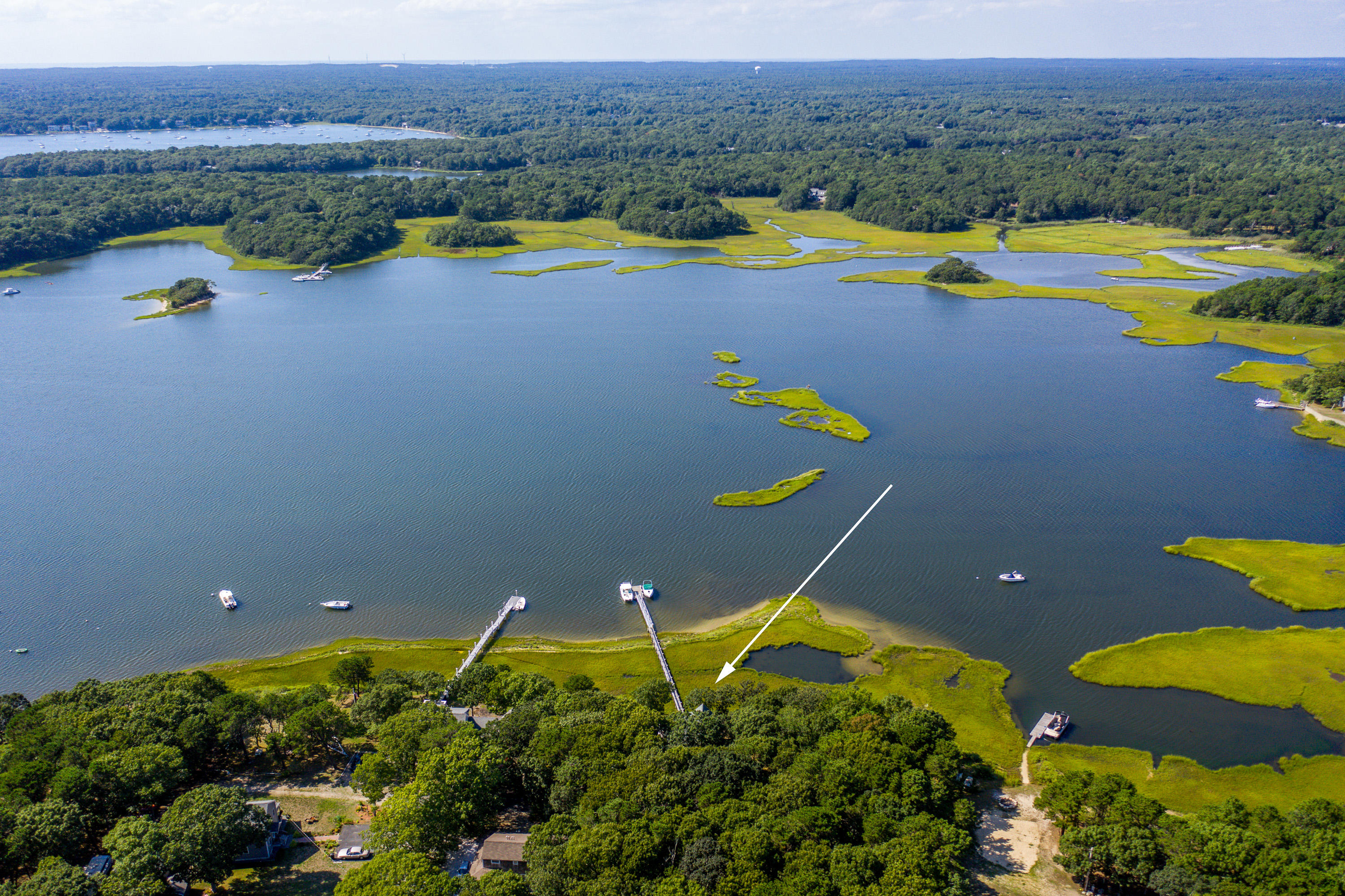 17 Monomoscoy Road West Mashpee, MA 02649 - Photo 26 of 36 a view of lake and mountain