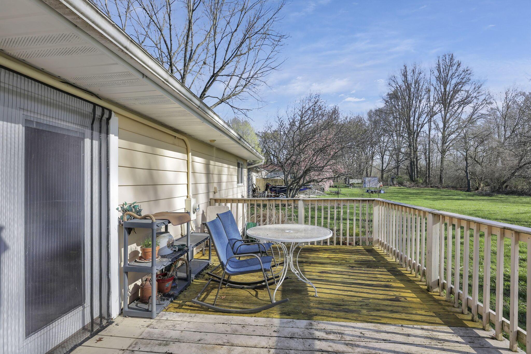 76 Ballman Road Reynoldsburg, OH 43068 - Photo 30 of 50 Back of Home: Deck