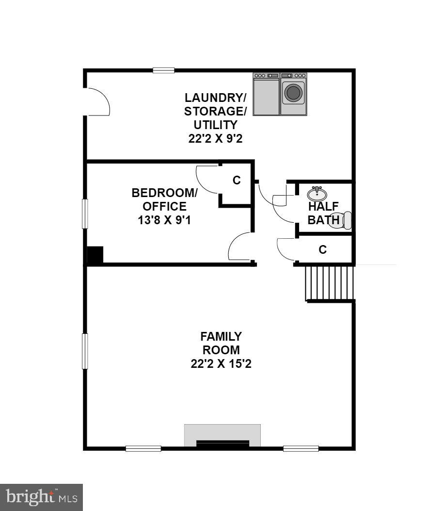 16011 Jerald Road Laurel, MD 20707 - Photo 48 of 48 Floor Plan
