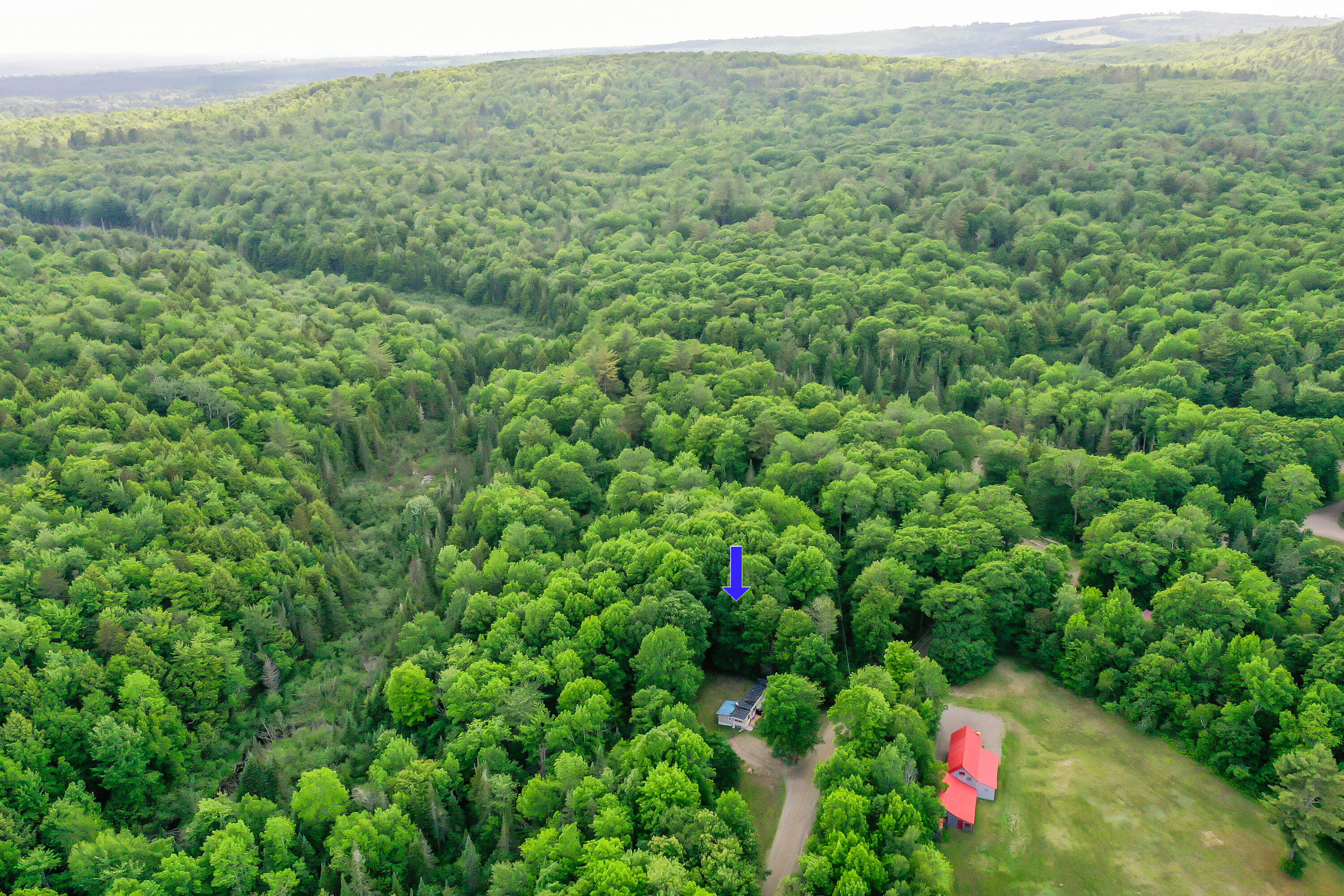188 Page Road Jackson, ME 04921 - Photo 26 of 26 Aerial View
