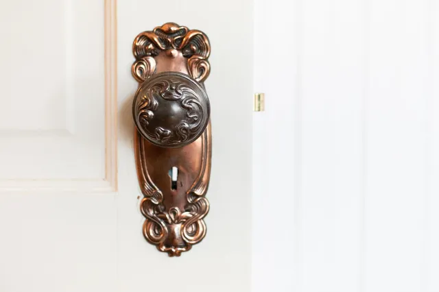 a view of a window of a house