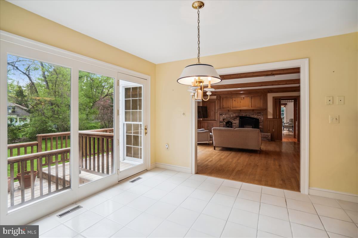 8627 Burdette Road Bethesda, MD 20817 - Photo 18 of 67 Kitchen to deck