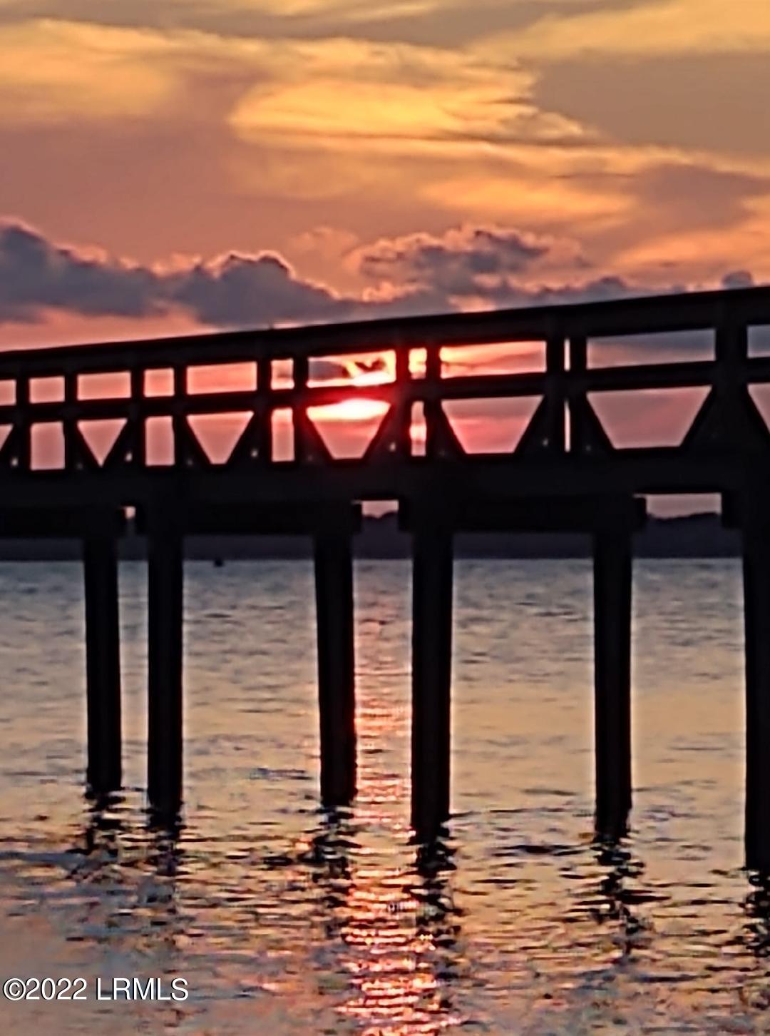1983 Seaside Road St. Helena Island, SC 29920 - Photo 25 of 27 1983 ss dock and sunset