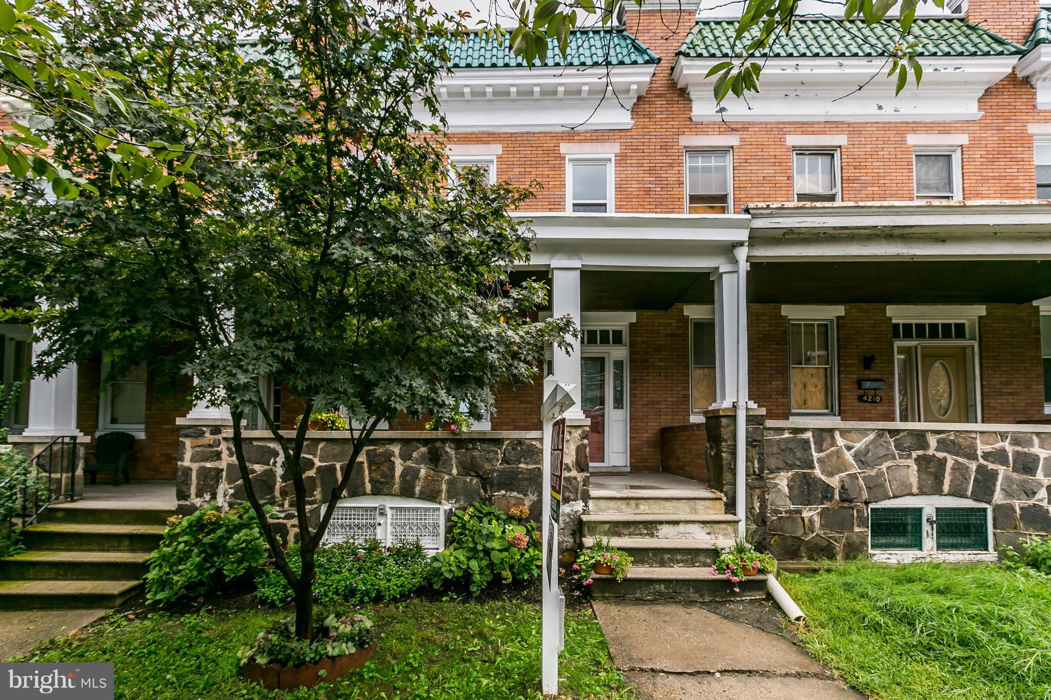 4208 Falls Road Baltimore, MD 21211 - Photo 3 of 28 Exterior (Front)