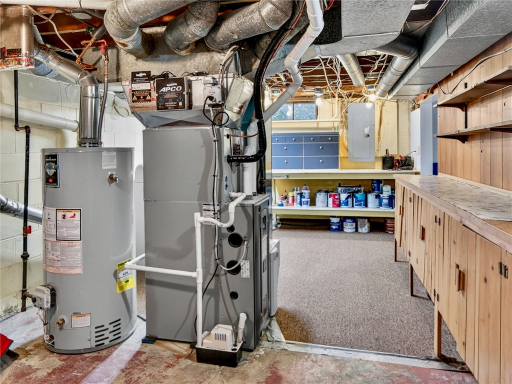 531 Rondo Lane Webster, NY 14580 - Photo 36 of 47 Furnace, central air, and hot water tank new in 2