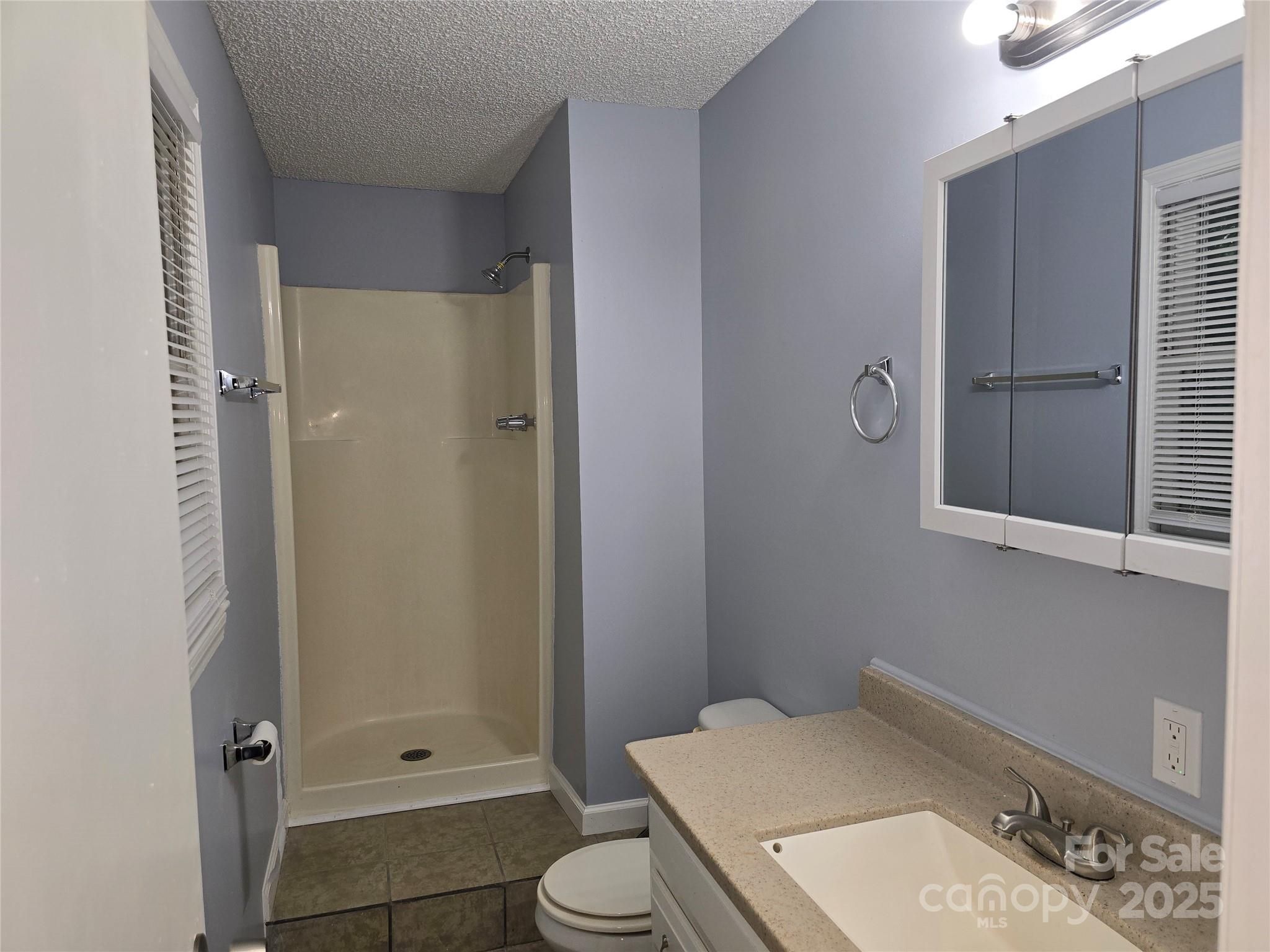 1660 Songwood Road Concord, NC 28025 - Photo 19 of 32 a bathroom with a sink toilet and shower