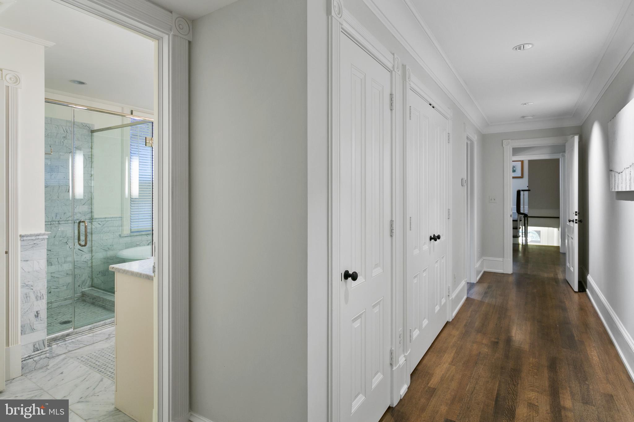 3127 P Street Northwest Washington, DC 20007 - Photo 12 of 32 Private Master Hallway