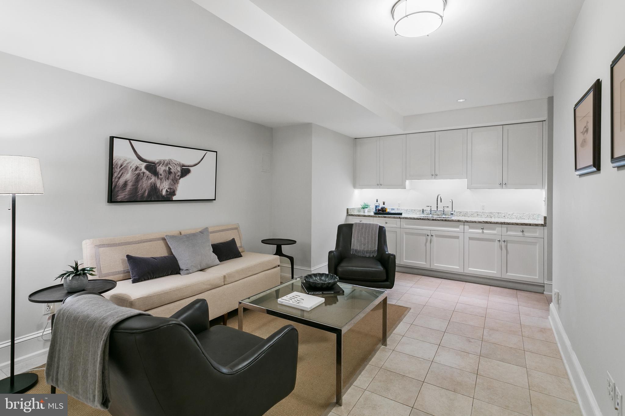 3127 P Street Northwest Washington, DC 20007 - Photo 26 of 32 Lower Level Recreation Room