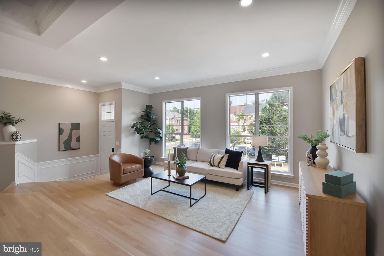 20881 Trinity Square Sterling, VA 20165 - Photo 2 of 35 a living room with furniture dining area and a large window