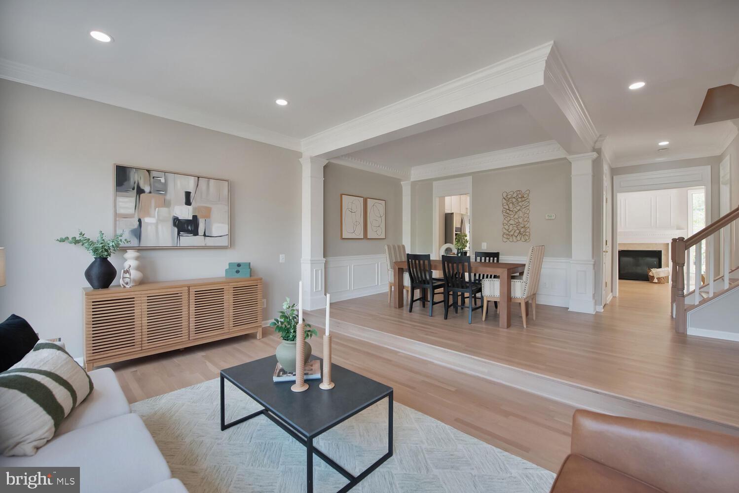 20881 Trinity Square Sterling, VA 20165 - Photo 3 of 35 a living room with furniture and wooden floor