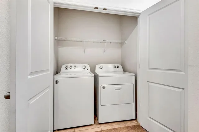 a view of empty room