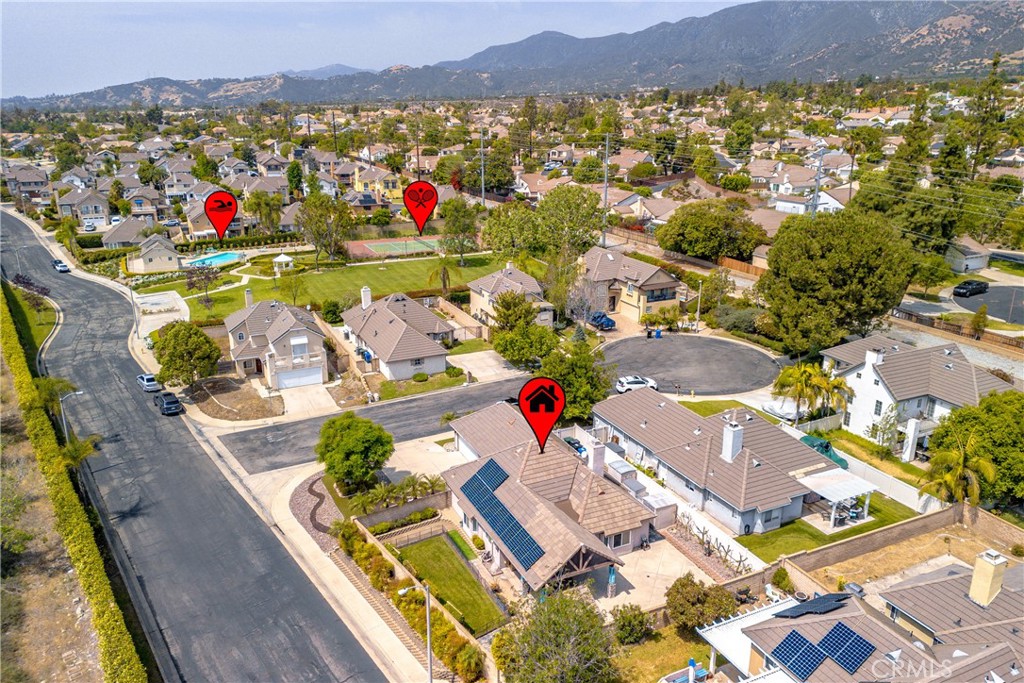 1986 White Rabbit Trail Upland, CA 91784 - Photo 40 of 50 Aerial of property- distance to the community amenities