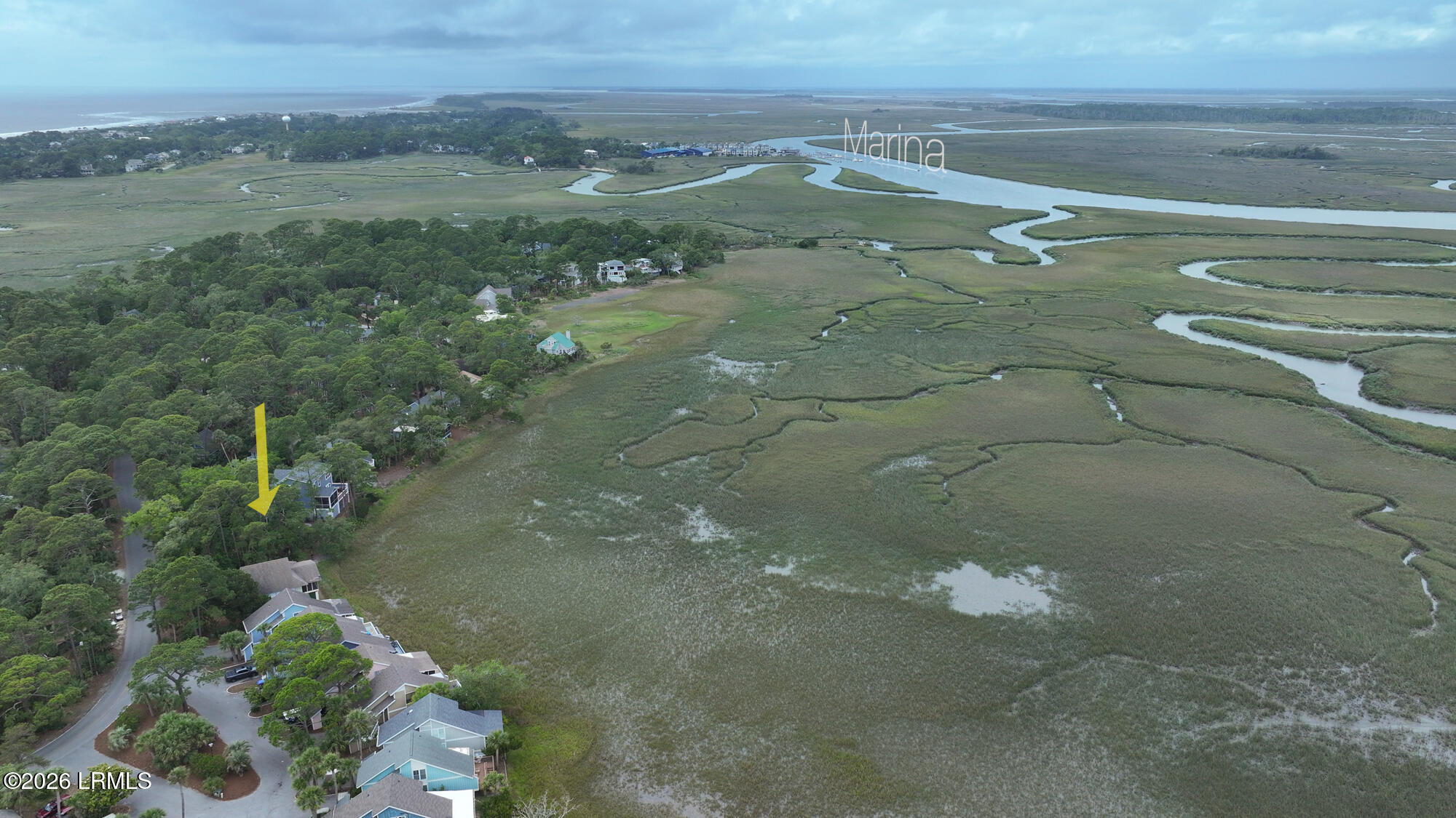 833 Marsh Dunes Road Fripp Island, SC 29920 - Photo 7 of 19 Aerial