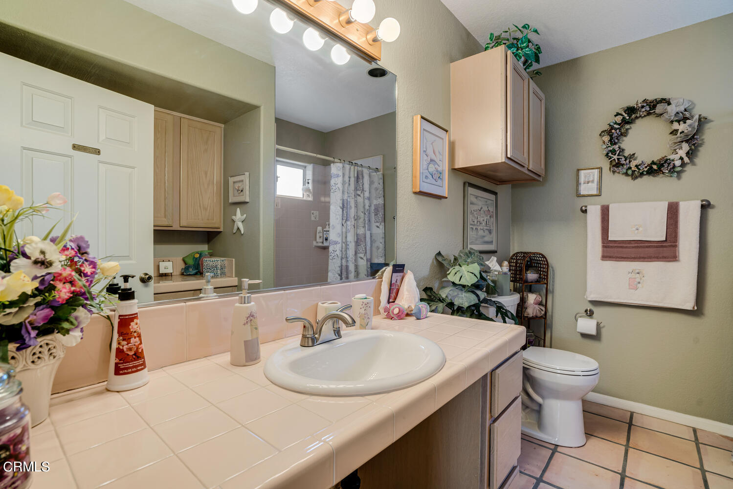 840 Mandalay Beach Road Oxnard, CA 93035 - Photo 30 of 39 a bathroom with a sink a toilet and a mirror