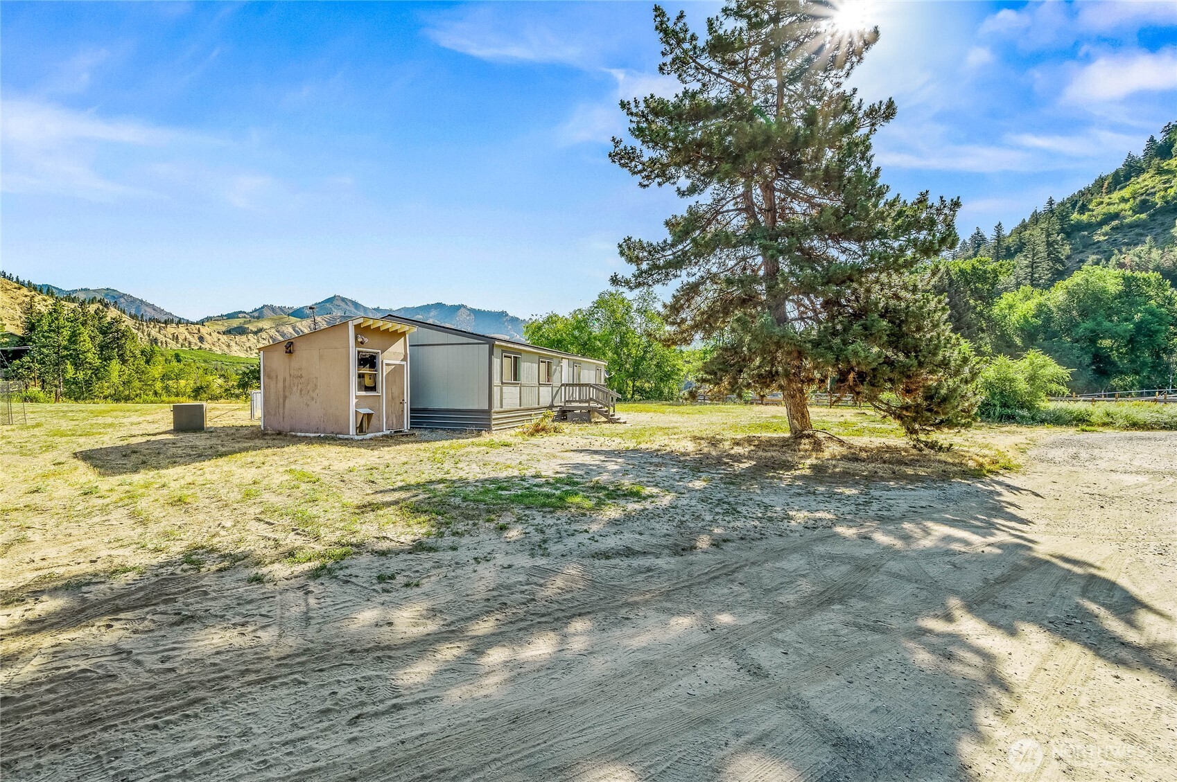 138 Trestle View Lane Cashmere, WA 98815 - Photo 29 of 30 a view of a house with a yard