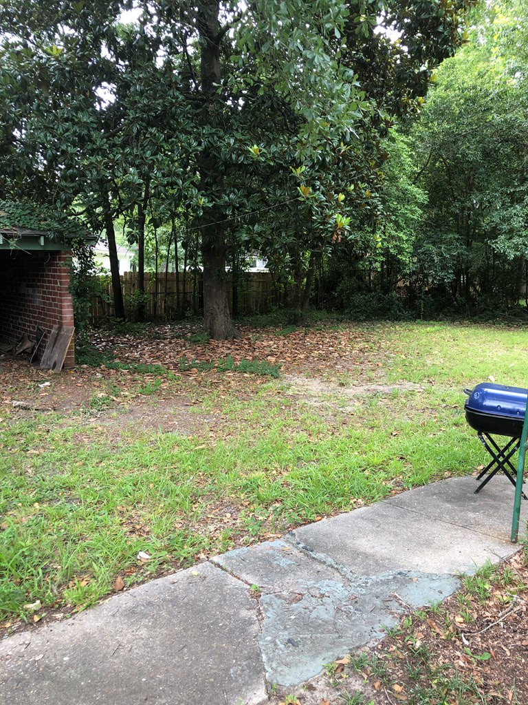 2834 Mimosa Street Columbus, GA 31906 - Photo 10 of 10 a backyard of a house with lots of green space