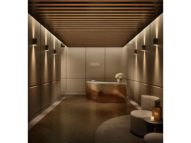 a view of a sink with wooden floor