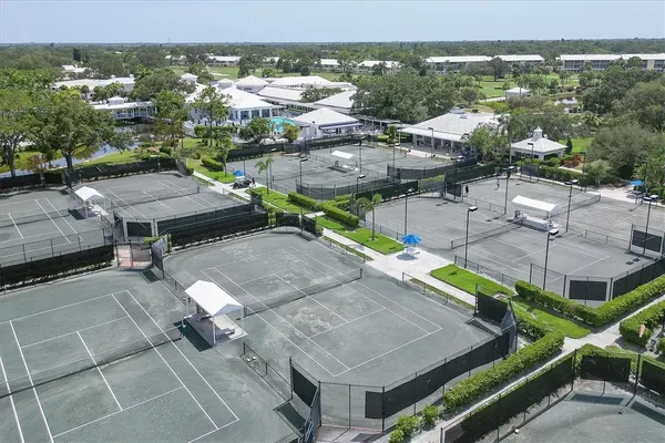 a view of a city from a terrace