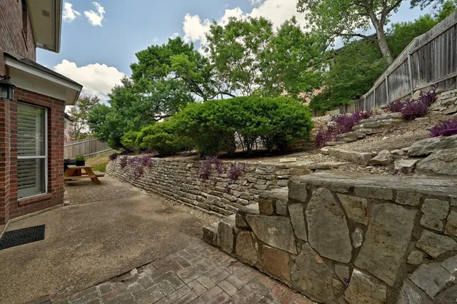 a view of outdoor space and yard