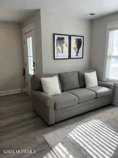 a view of swimming pool with outdoor seating