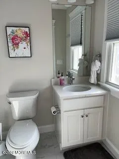 a bathroom with a sink and a toilet