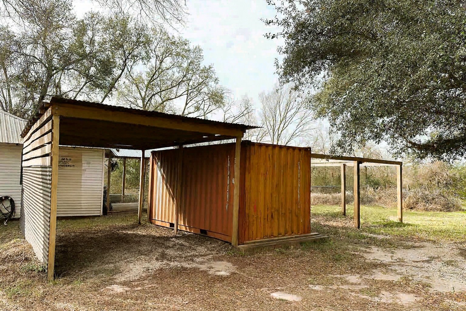 0 South Fm 1486 Road Montgomery, TX 77316 - Photo 30 of 33 Carport, container storage, two more carport spaces just need a cover.