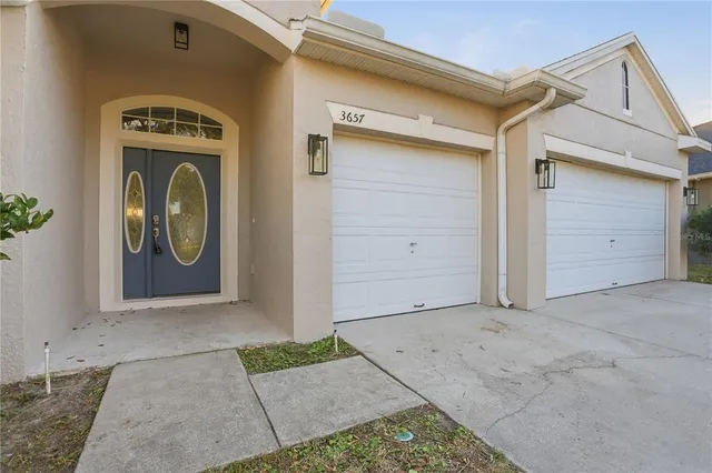 a view of a entryway door of the house