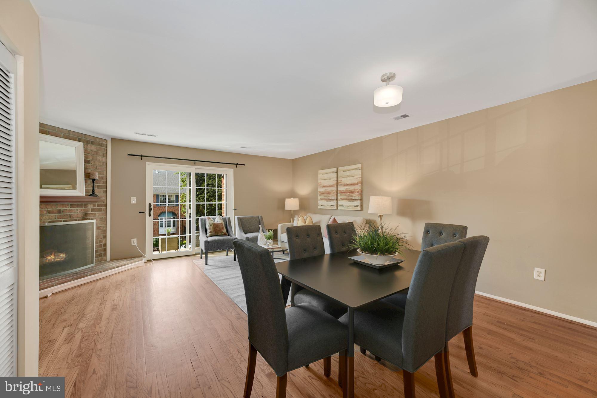 935 South Rolfe Street, Unit 2 Arlington, VA 22204 - Photo 9 of 29 Open Living/Dining Area
